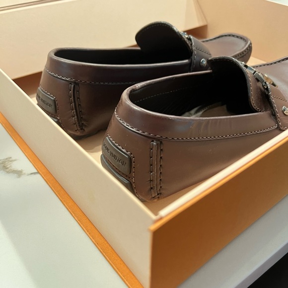 AUTHENTIC LOUIS VUITTON MEN LOAFERS SHOE - Picture 8 of 12